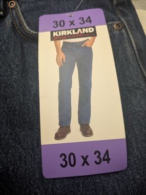 Kirkland Signature Indigo Straight-Leg Men's Jeans